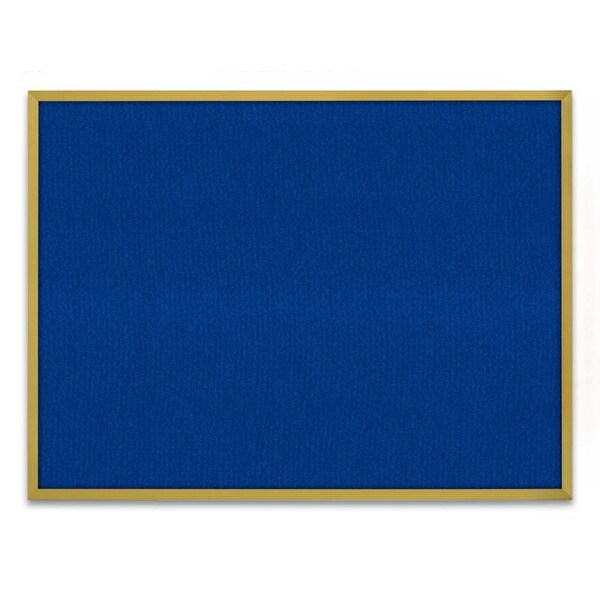 Corkboard, Fabric, 1 Door, Bronze, 18" x 24"